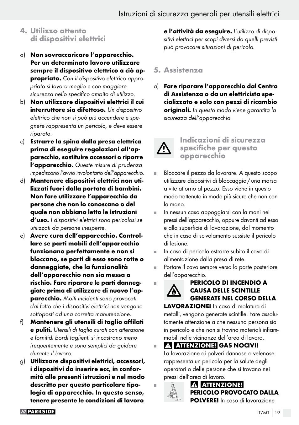 Parkside PHS 160 B2 User Manual | Page 19 / 52