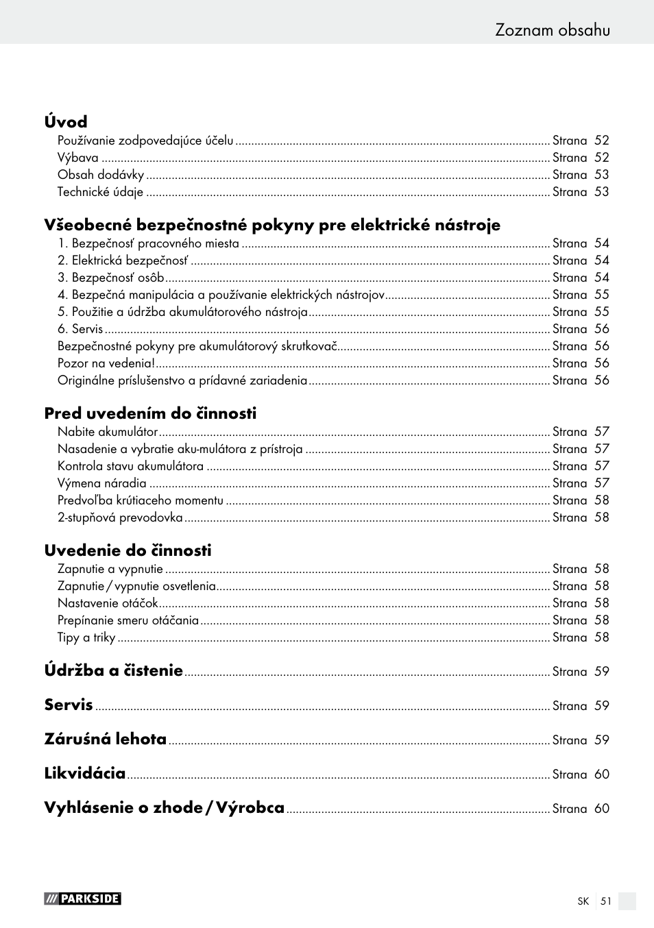 Parkside PABS 18-Li B2 User Manual | Page 51 / 72