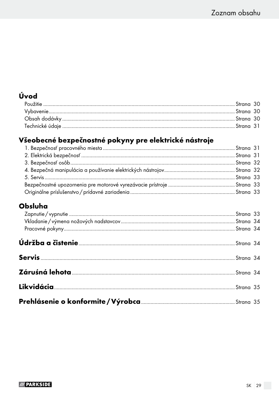 Parkside PSG 50 B2 User Manual | Page 29 / 45