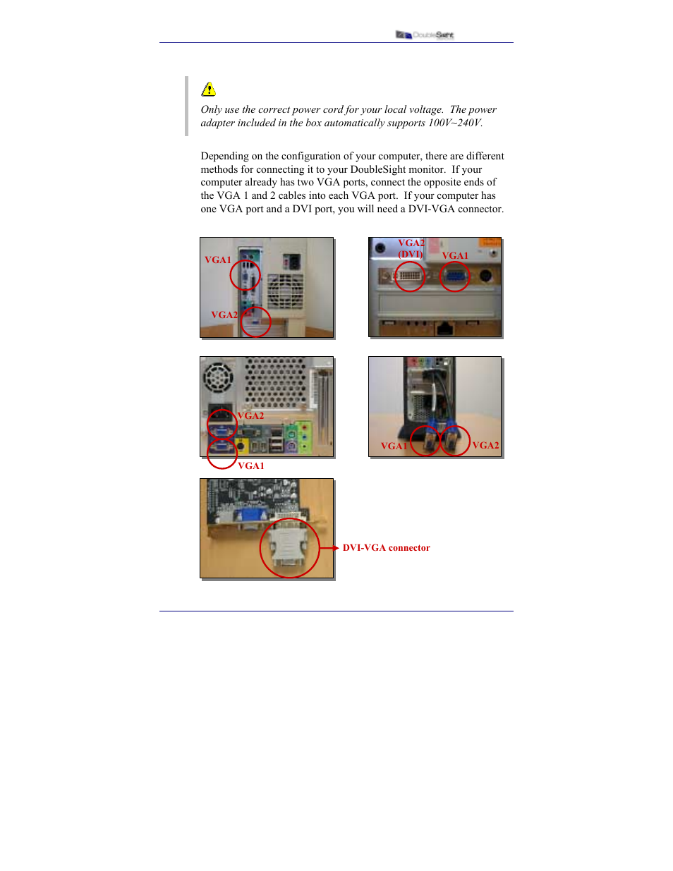 DoubleSight Displays DS-15xx User Manual | Page 21 / 53