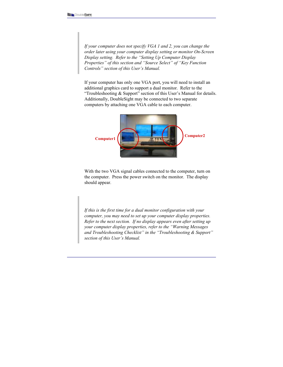 DoubleSight Displays DS-15xx User Manual | Page 22 / 53