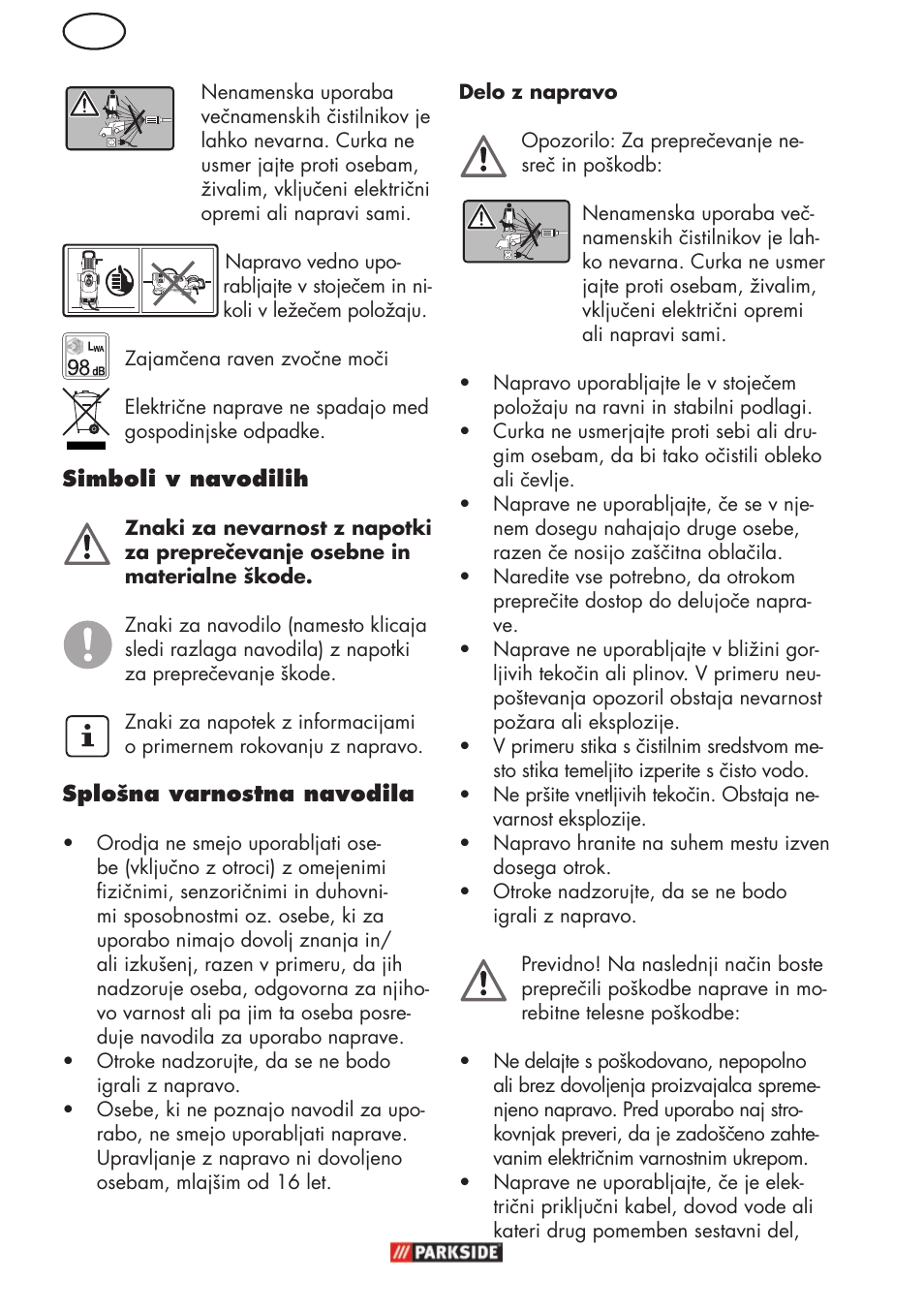 Parkside PHD 150 C2 User Manual | Page 44 / 94