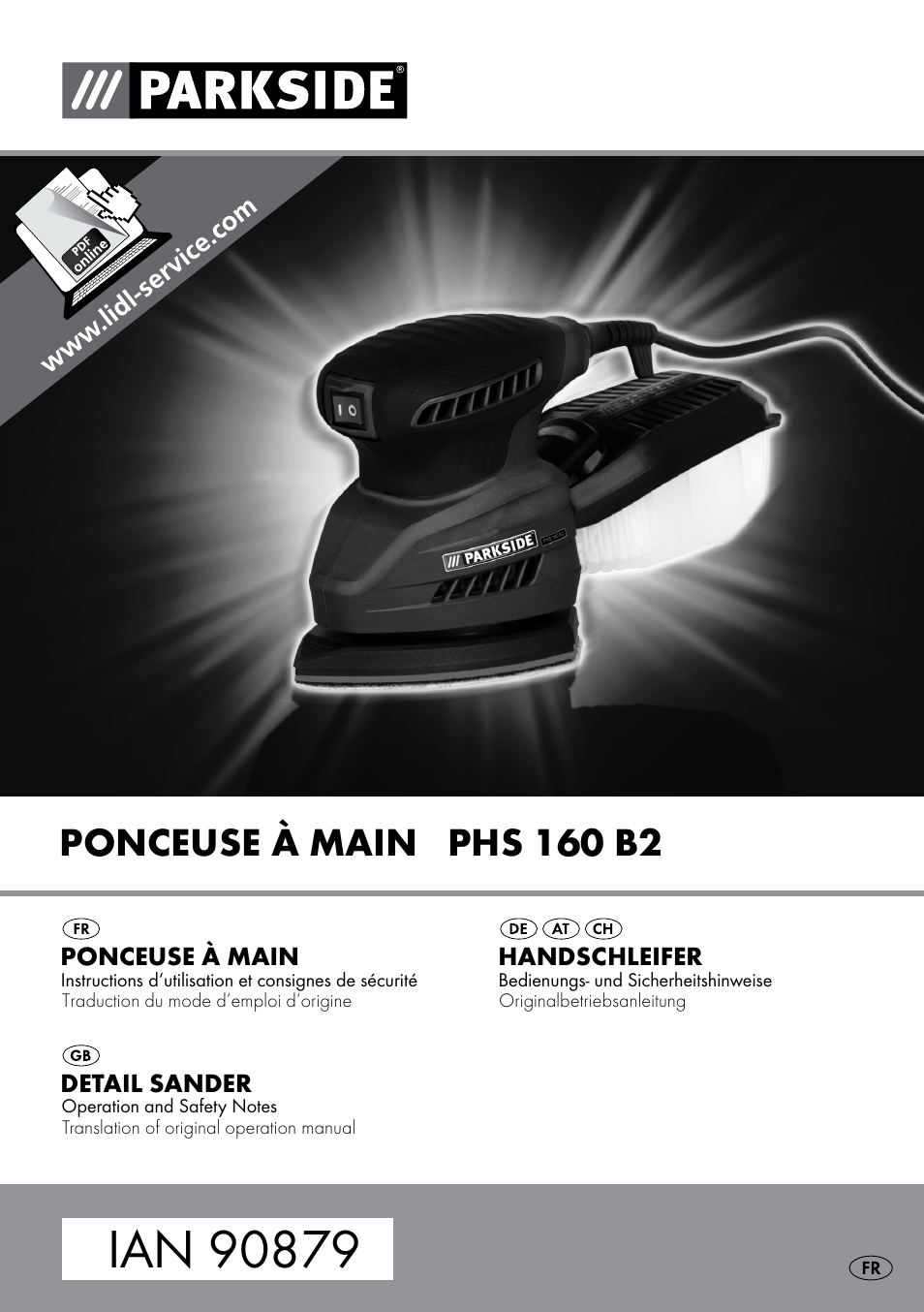 Parkside PHS 160 B2 User Manual | 29 pages