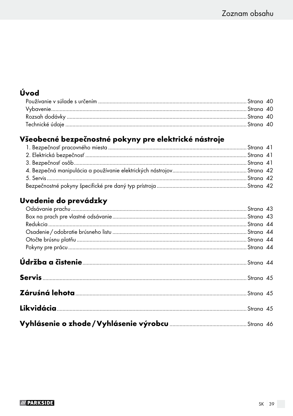 Parkside PHS 160 B2 User Manual | Page 39 / 55