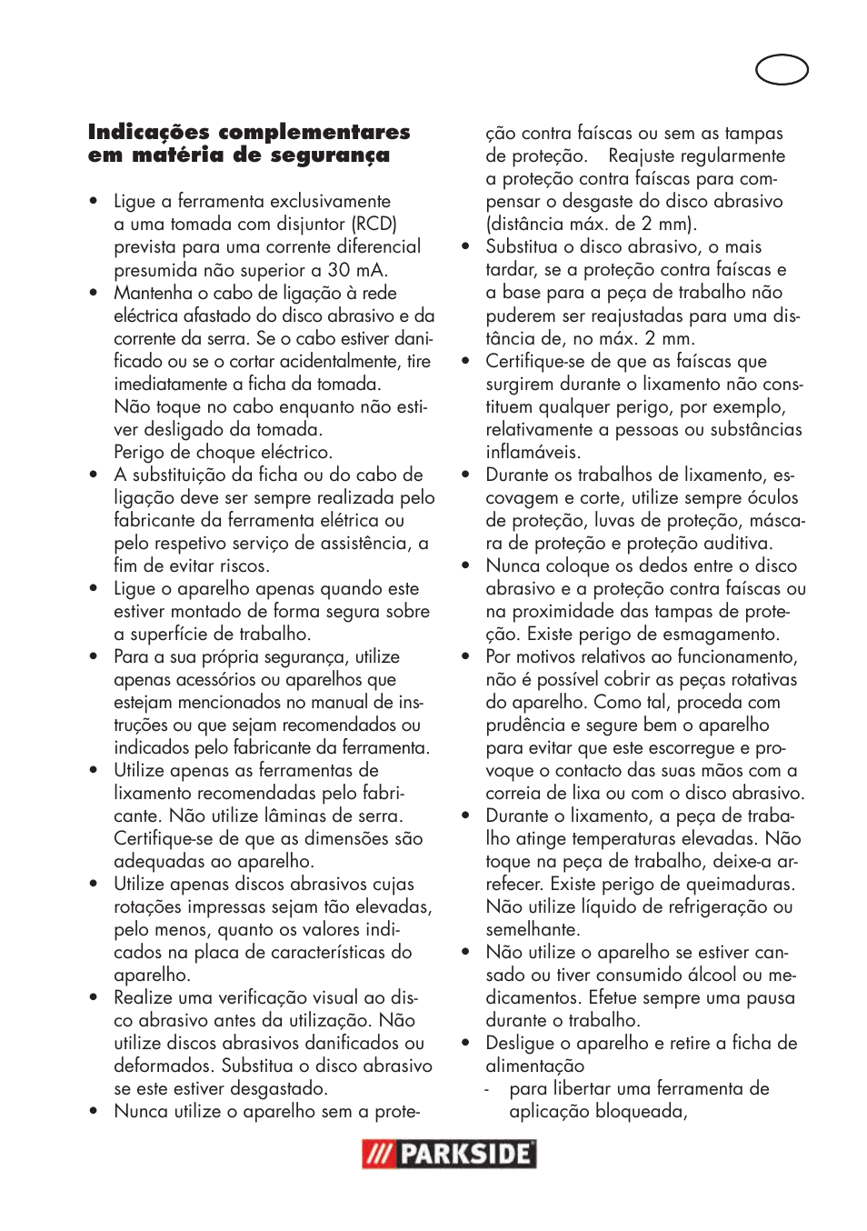 Parkside PSBS 240 B2 User Manual | Page 41 / 88