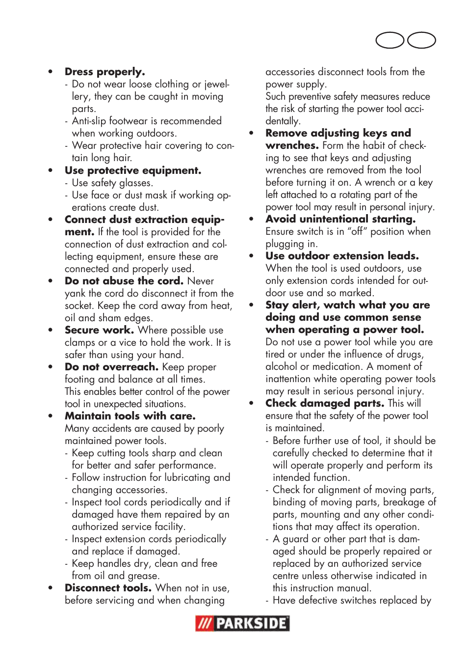 Gb mt | Parkside PSBS 240 B2 User Manual | Page 55 / 88