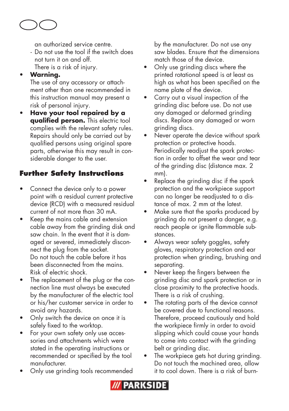 Gb mt | Parkside PSBS 240 B2 User Manual | Page 56 / 88
