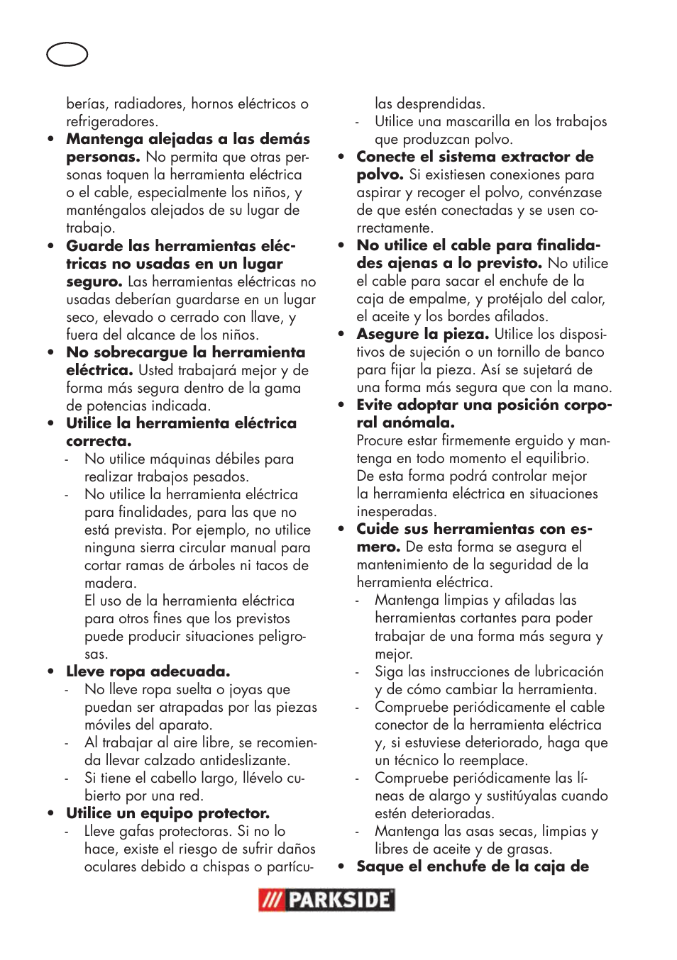 Parkside PSBS 240 B2 User Manual | Page 8 / 88