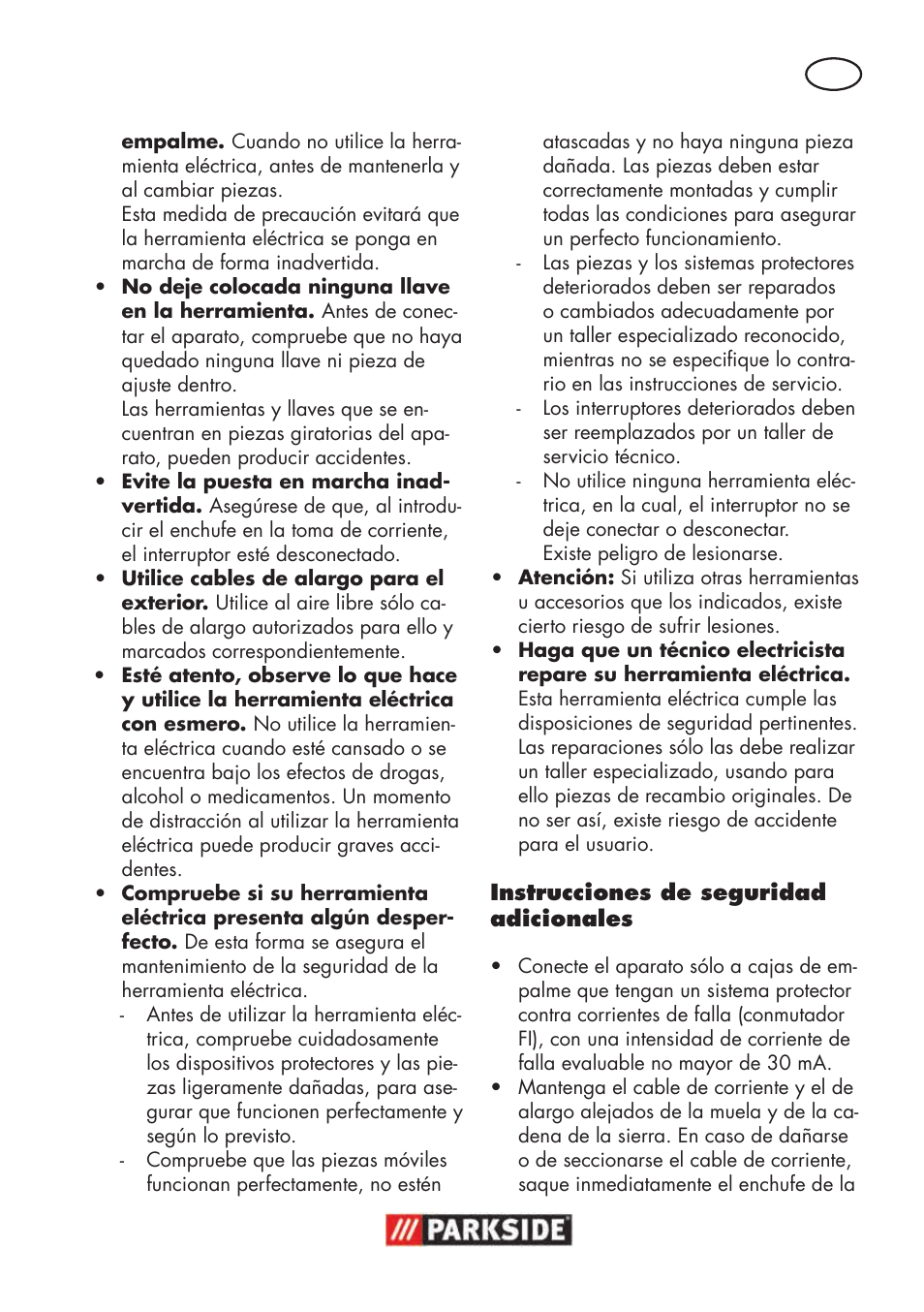 Parkside PSBS 240 B2 User Manual | Page 9 / 88