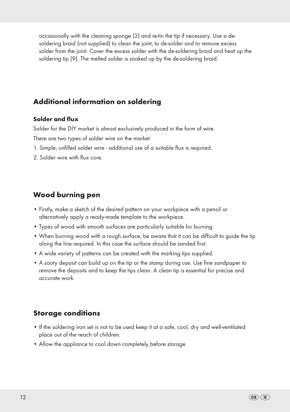 Parkside PLBS 30 B2 User Manual | Page 12 / 20
