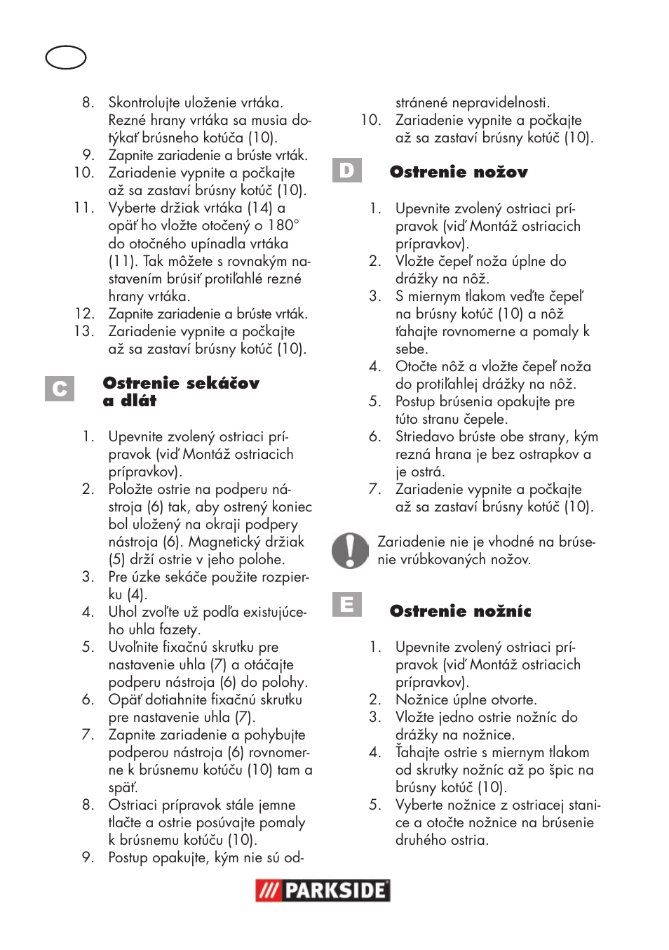 Parkside PSS 65 A1 User Manual | Page 86 / 120