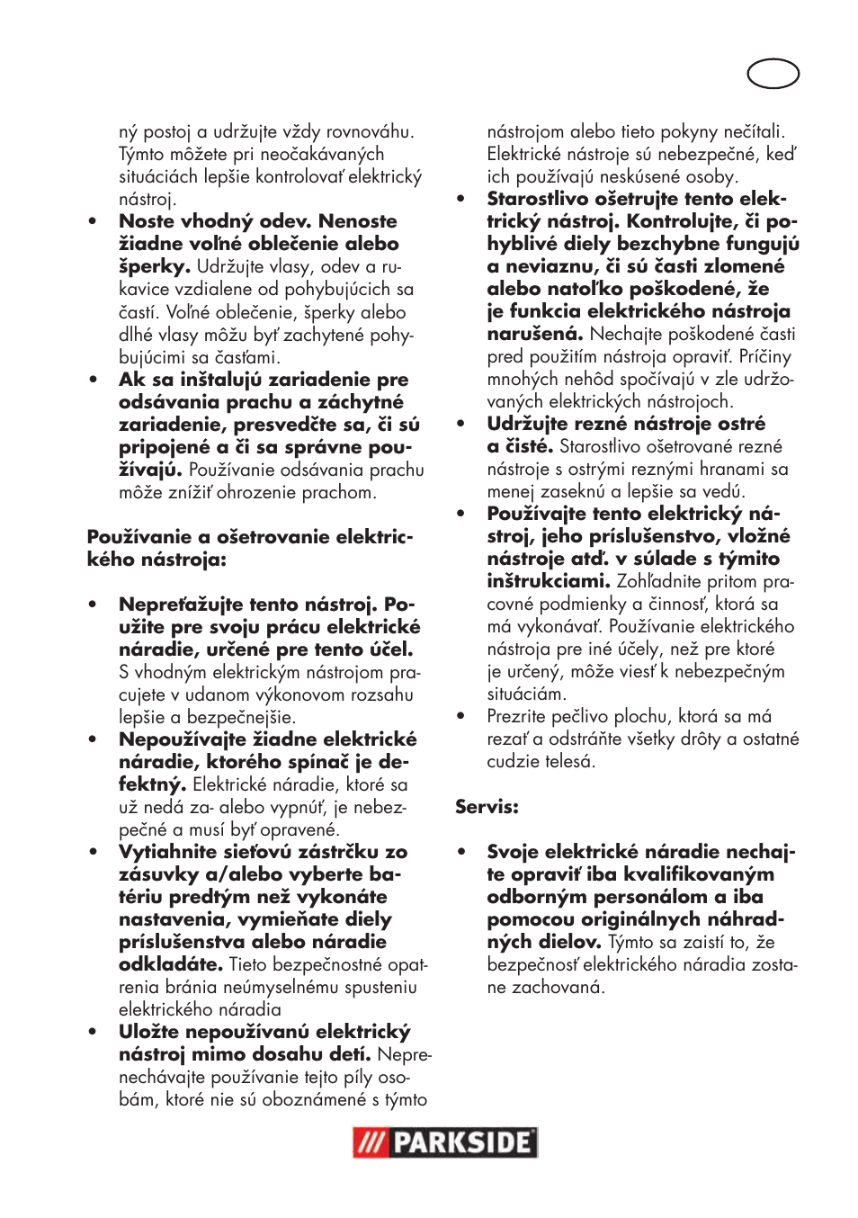 Parkside PSBM 500 B3 User Manual | Page 69 / 96