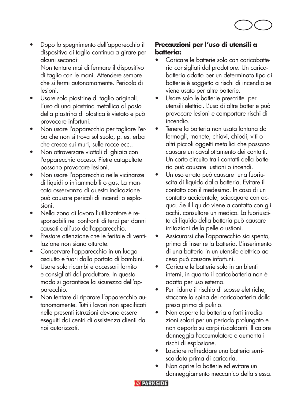 It ch | Parkside PABSW 10.8 B3 User Manual | Page 39 / 68