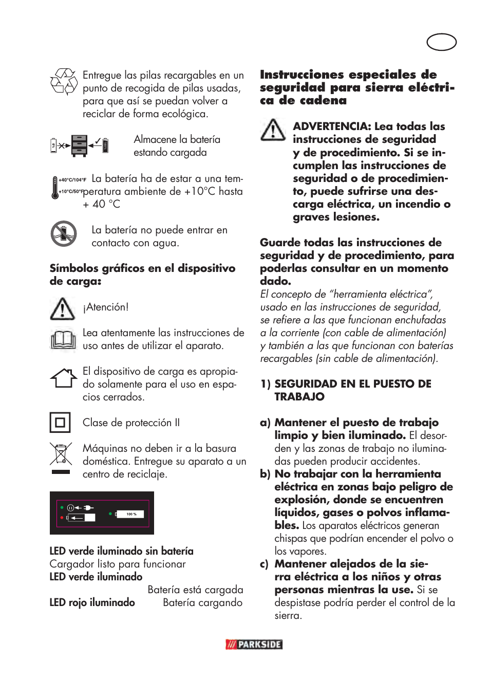 Parkside PABSW 10.8 B3 User Manual | Page 7 / 84