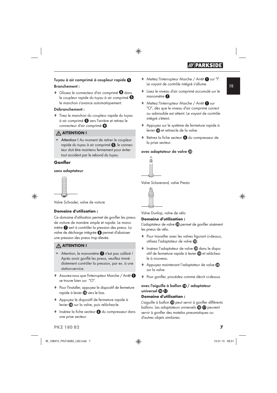 Parkside PKZ 180 B2 User Manual | Page 10 / 38