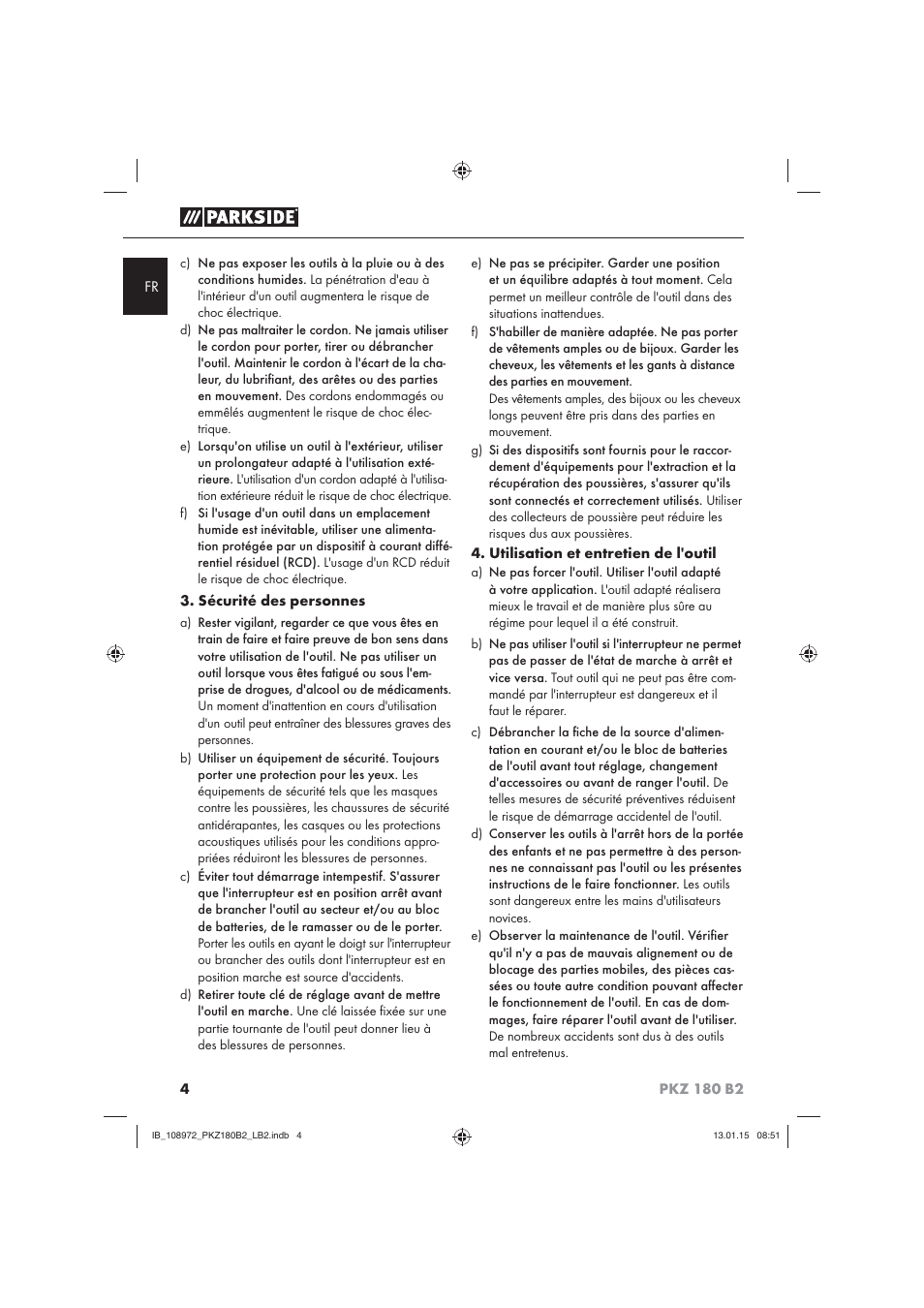 Parkside PKZ 180 B2 User Manual | Page 7 / 38