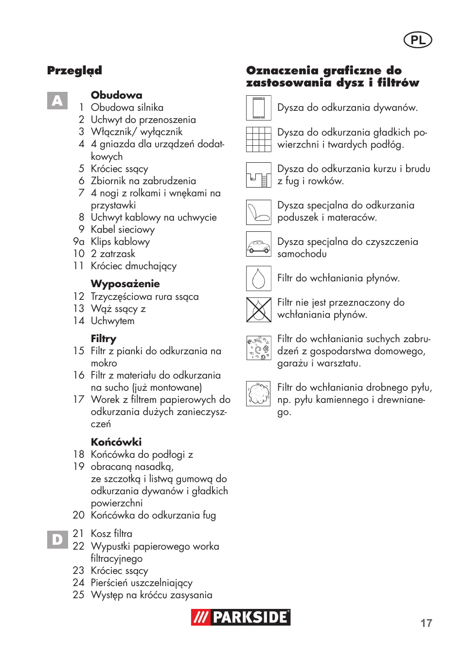 Parkside PNTS 1300 C3 User Manual | Page 17 / 68