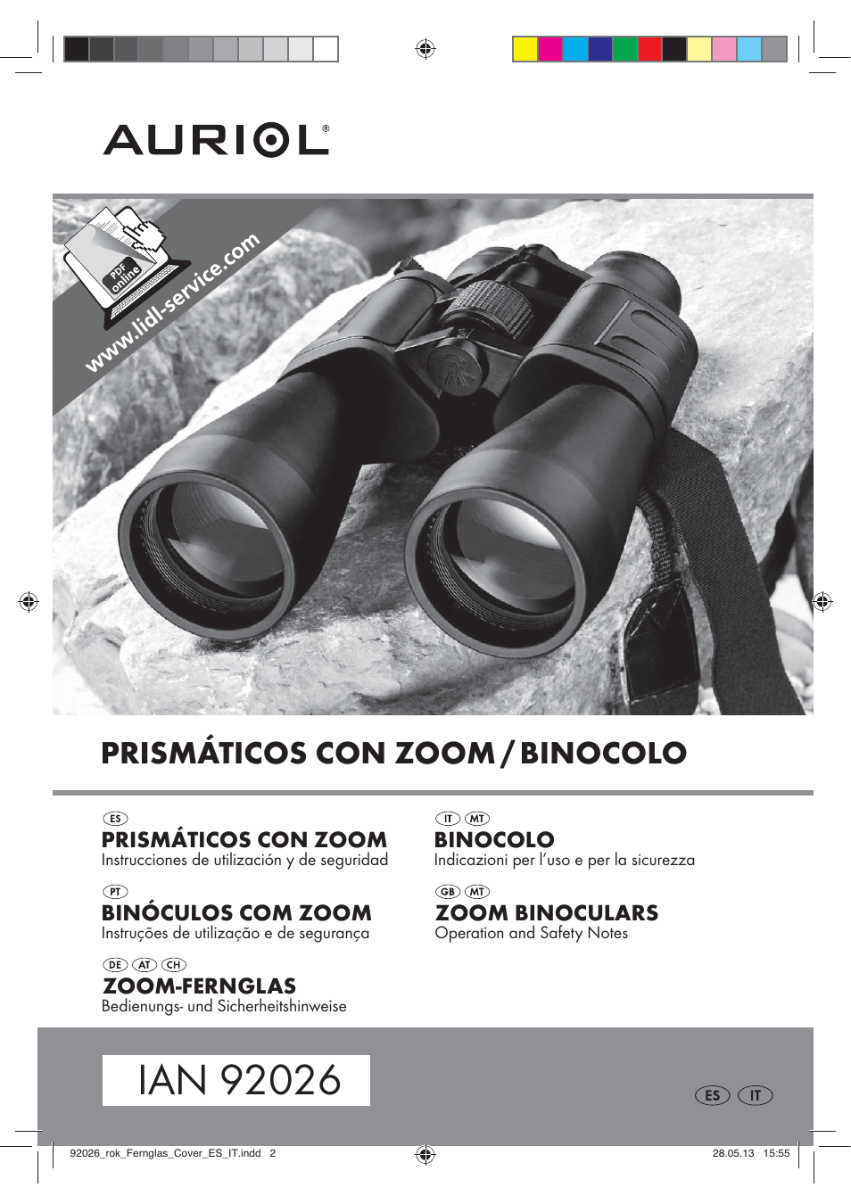 Auriol Z30373 User Manual | 16 pages