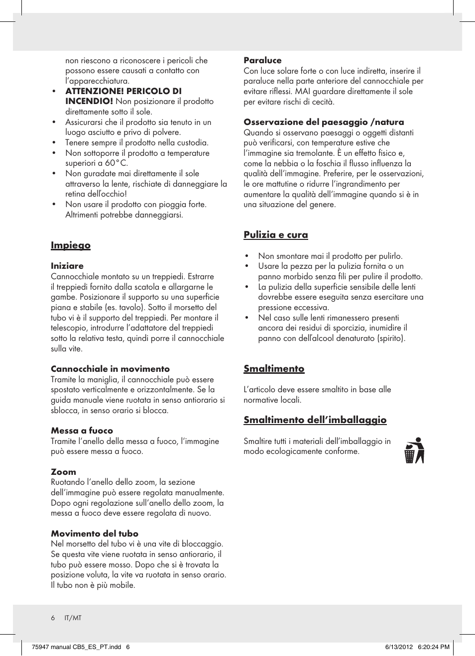 Auriol Z31261 User Manual | Page 6 / 12