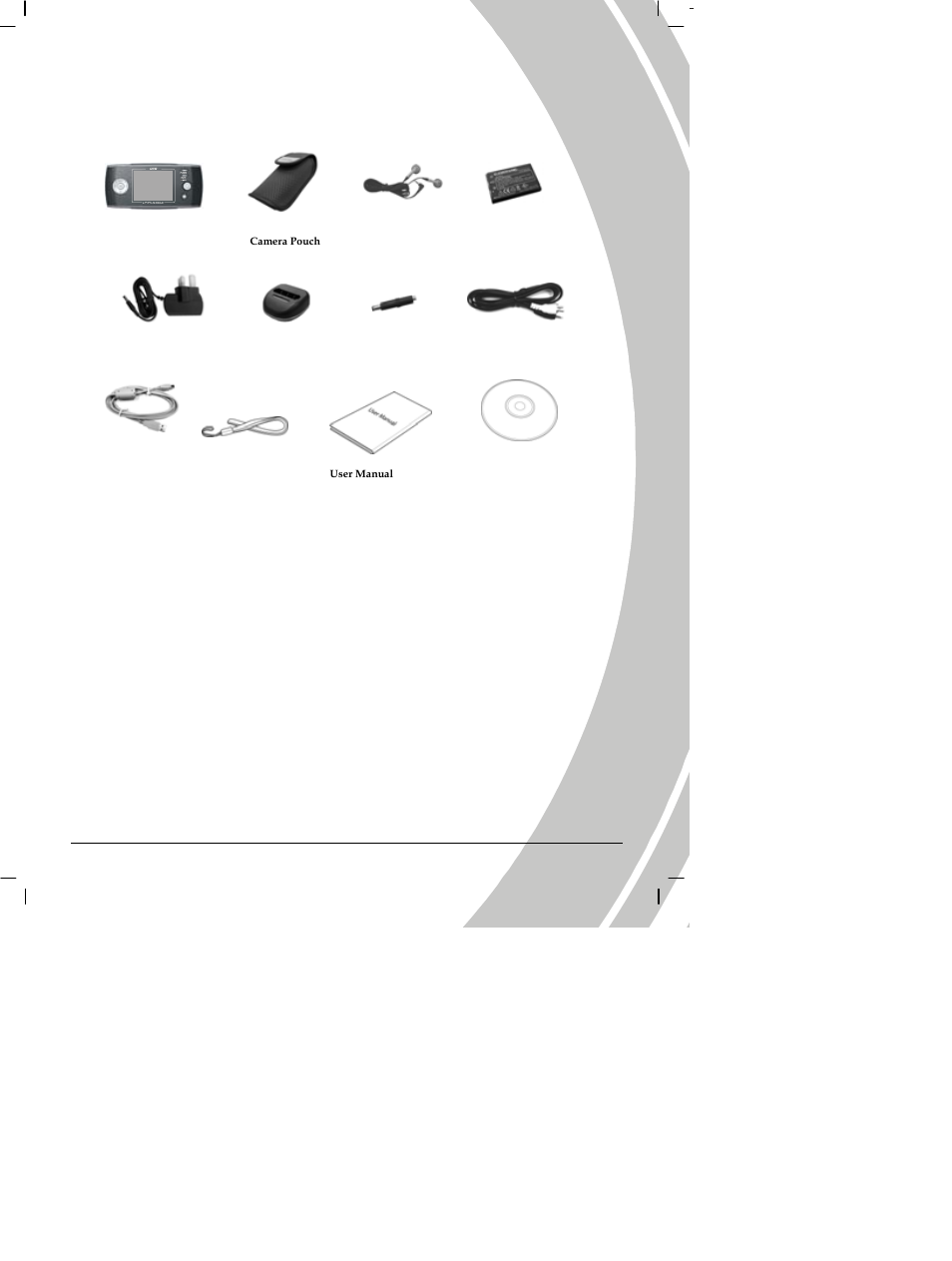 3 unpacking | DXG Technology DXG Digital Camera User Manual | Page 9 / 60