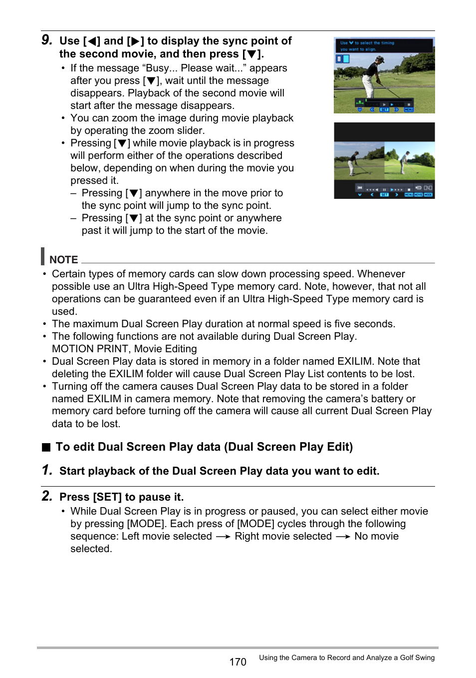 Casio EX-FC500S User Manual | Page 170 / 248