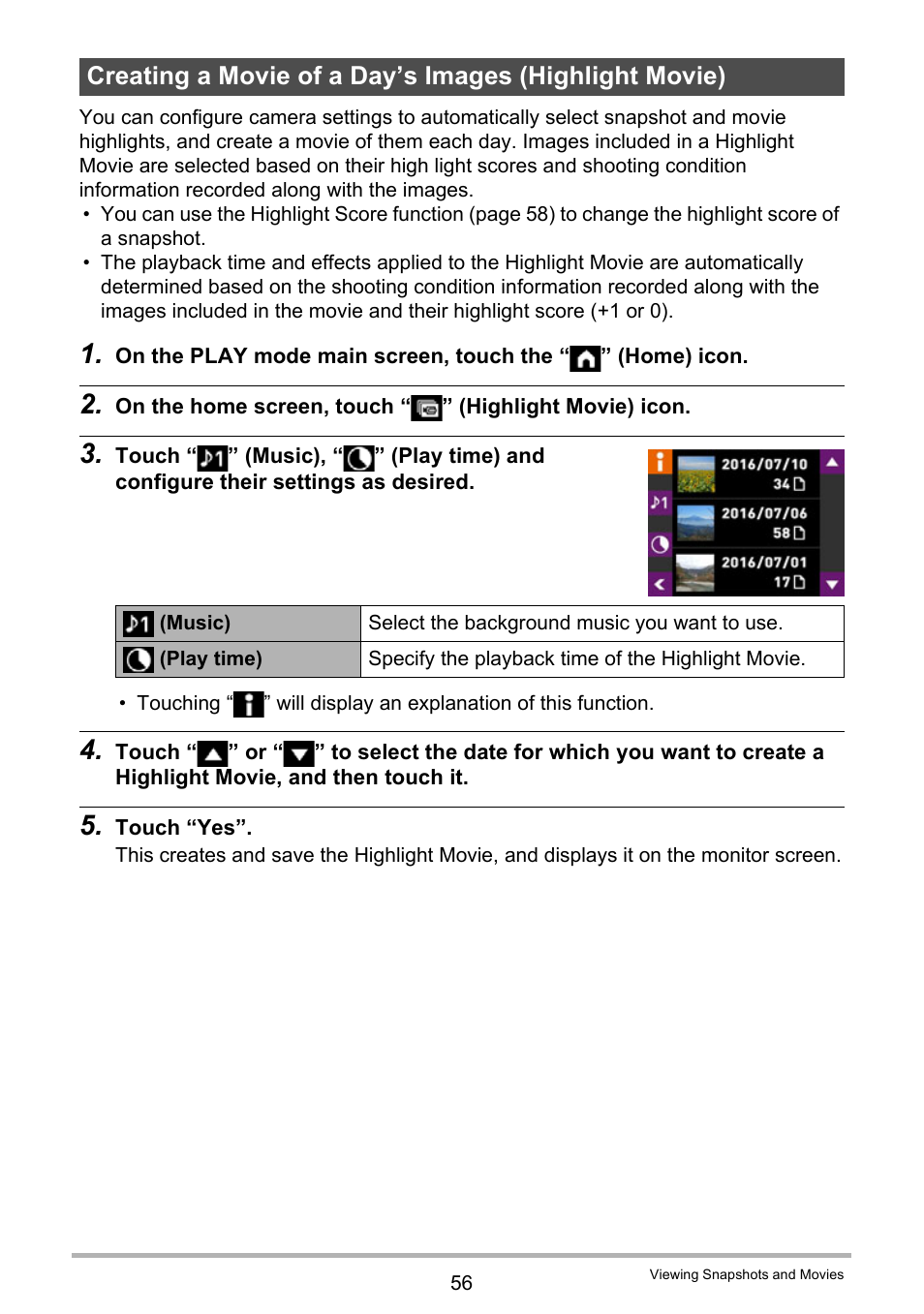 Casio EX-FR10 (Camera: Ver. 1.00 and 1.01, Controller: Ver. 1.00) User Manual | Page 56 / 119