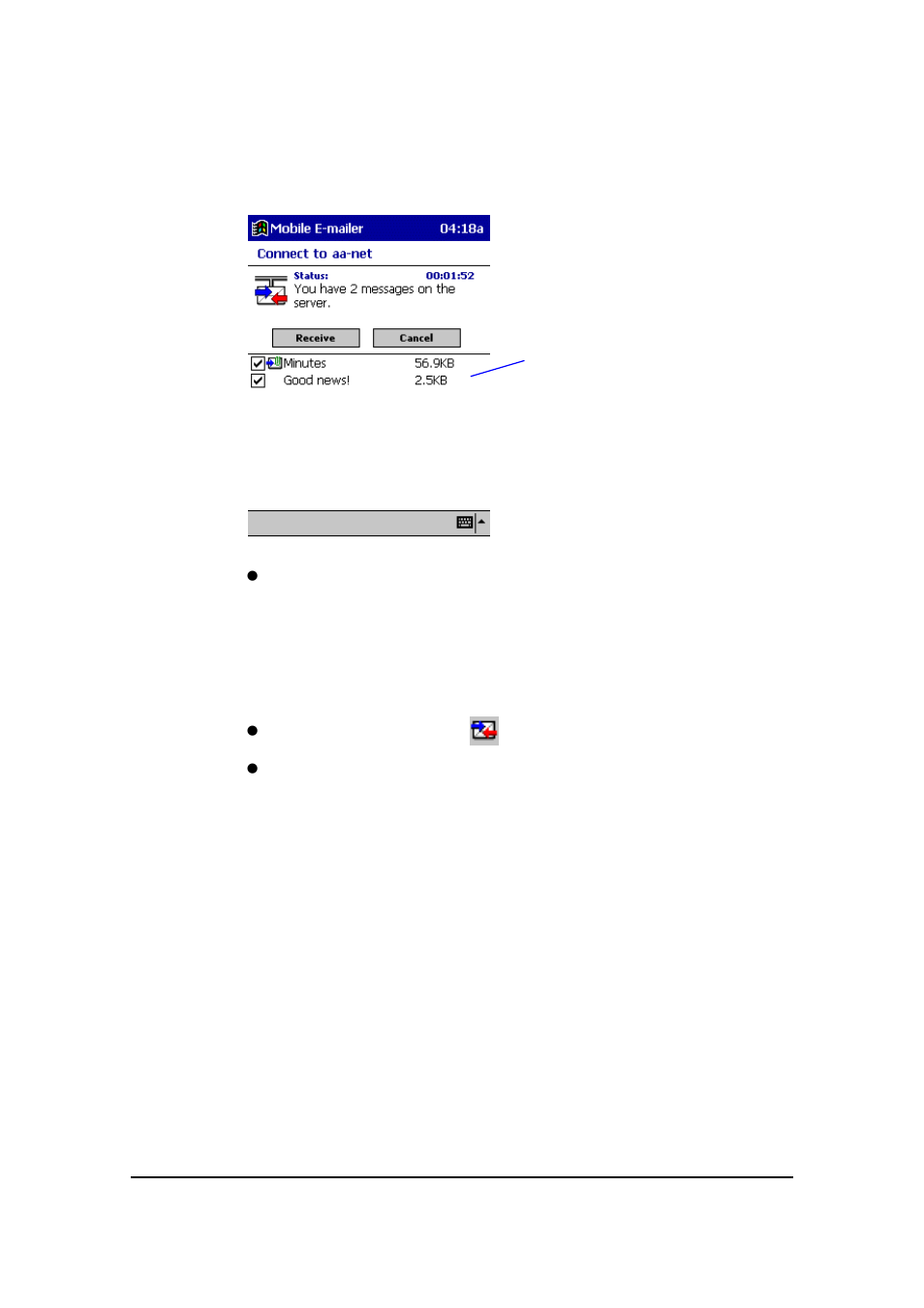 Casio EM-500 Mobile E-mailer V.1.0 User Manual | Page 27 / 72