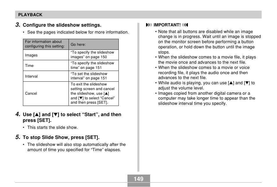 Casio EX-P600 User Manual | Page 149 / 247
