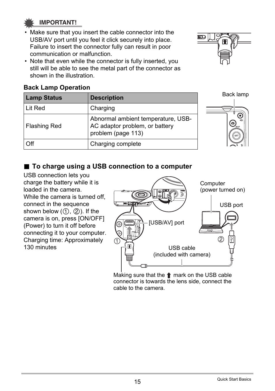 Casio EX-Z790 User Manual | Page 15 / 130