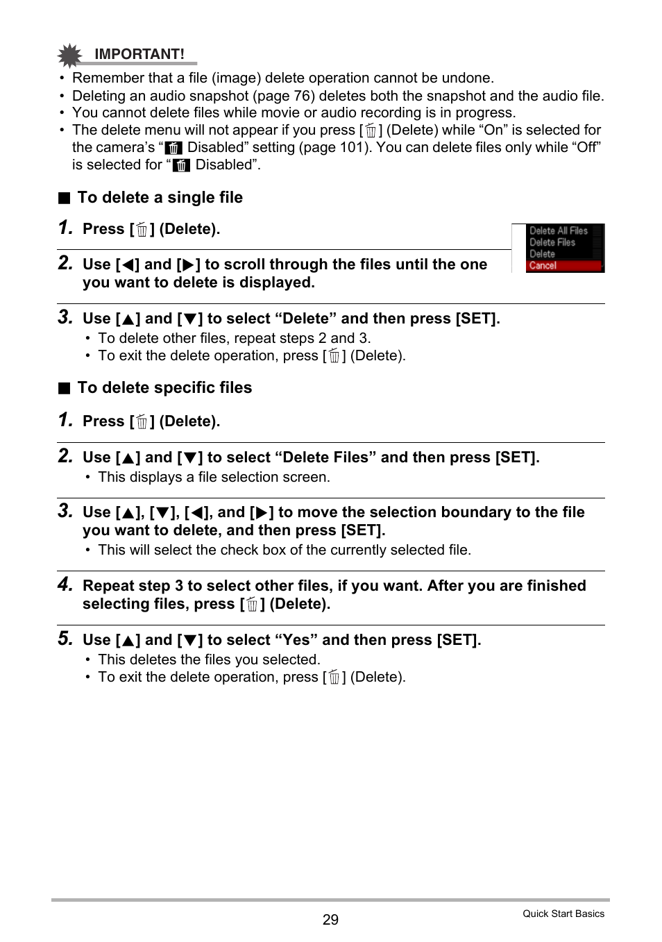 Casio EX-Z790 User Manual | Page 29 / 130