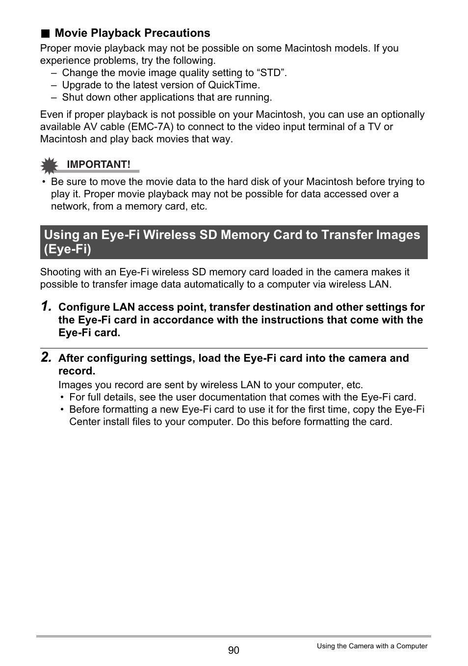 Casio EX-Z790 User Manual | Page 90 / 130