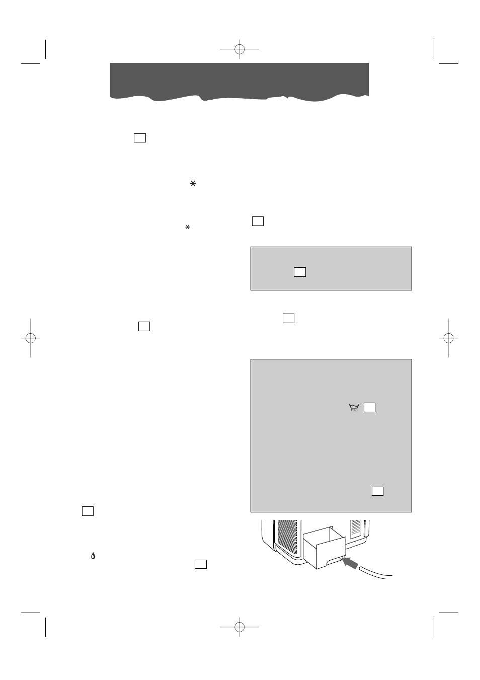 Selección de las funciones | DeLonghi Pinguino Pac 1000 User Manual | Page 34 / 56