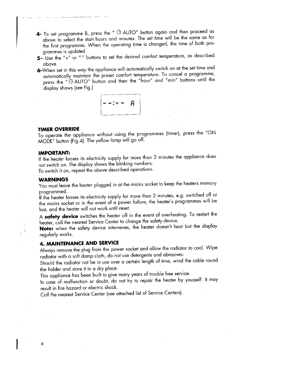 Kenwood 6188EP User Manual | Page 6 / 6