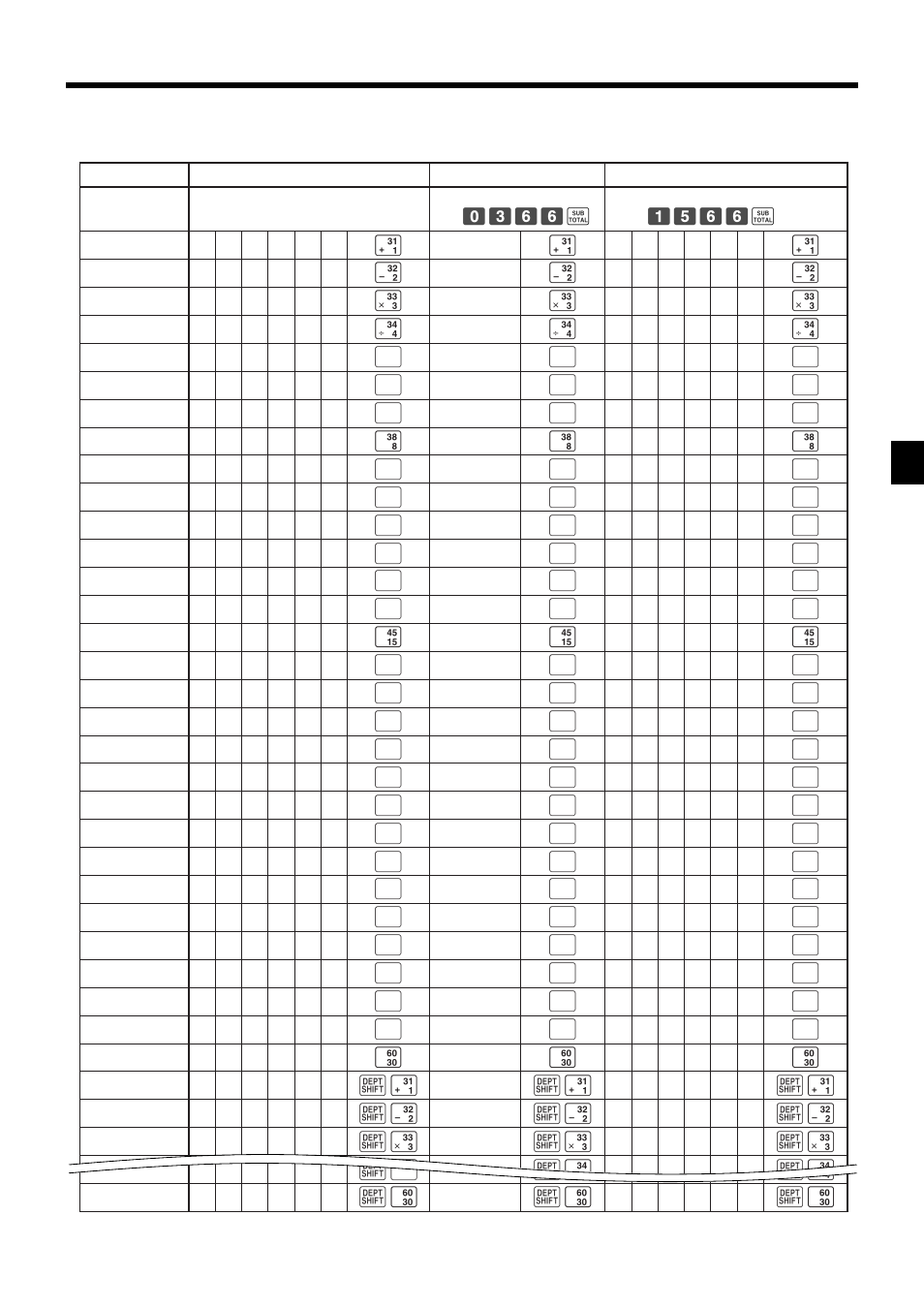 Basic operations and setups | Casio PCR-1000 User Manual | Page 33 / 96