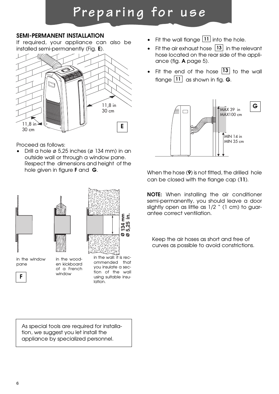 DeLonghi PACA110-A120E User Manual | Page 6 / 18