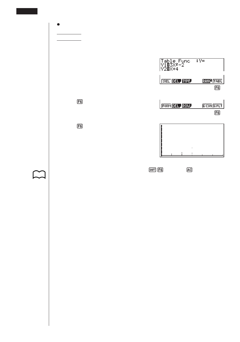 Casio fx-9750G Table & Graph User Manual | Page 12 / 14
