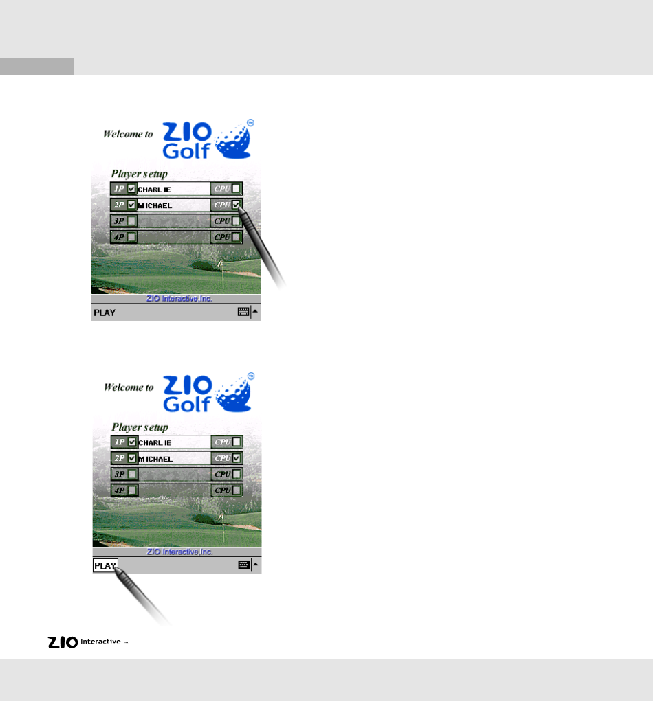 Casio E-125 ZIO Golf V.1.2 User Manual | Page 5 / 17