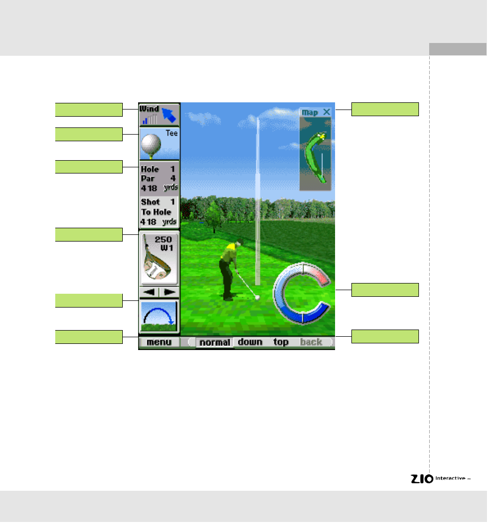 Casio E-125 ZIO Golf V.1.2 User Manual | Page 6 / 17
