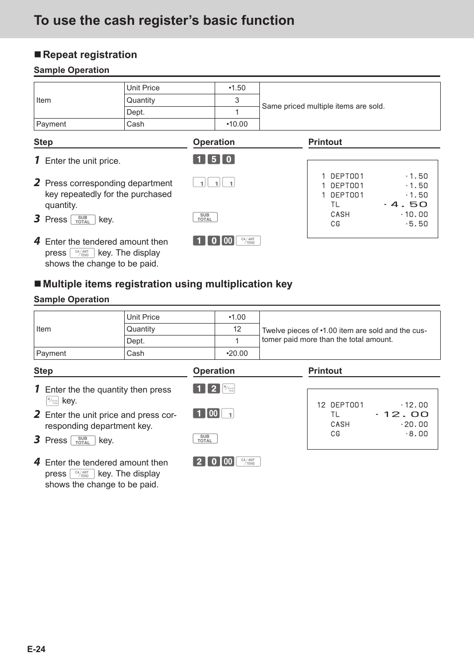 Casio SE-S3000 Manual User Manual | Page 24 / 112