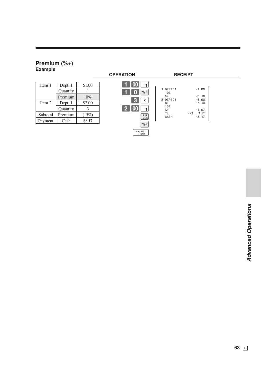 Casio SE-S6000 User Manual | Page 64 / 134