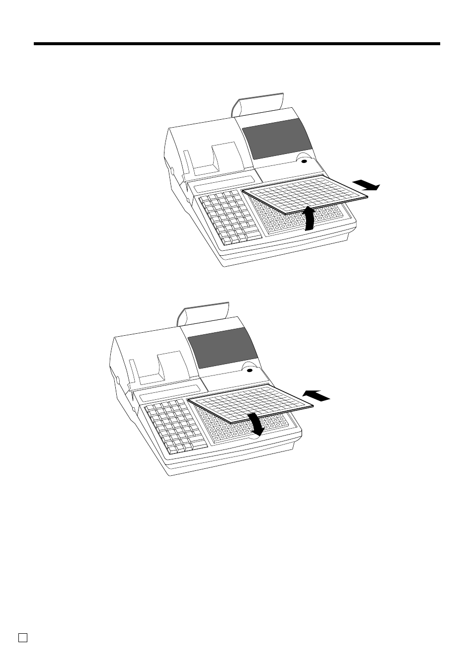 Introducing tk-3200, How to remove/replace the sheet holder | Casio TK-3200 User Manual | Page 30 / 118
