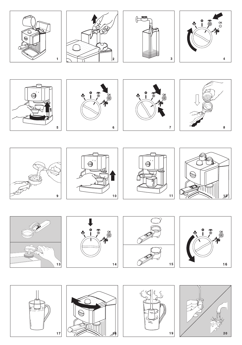DeLonghi EC155 User Manual | Page 3 / 12