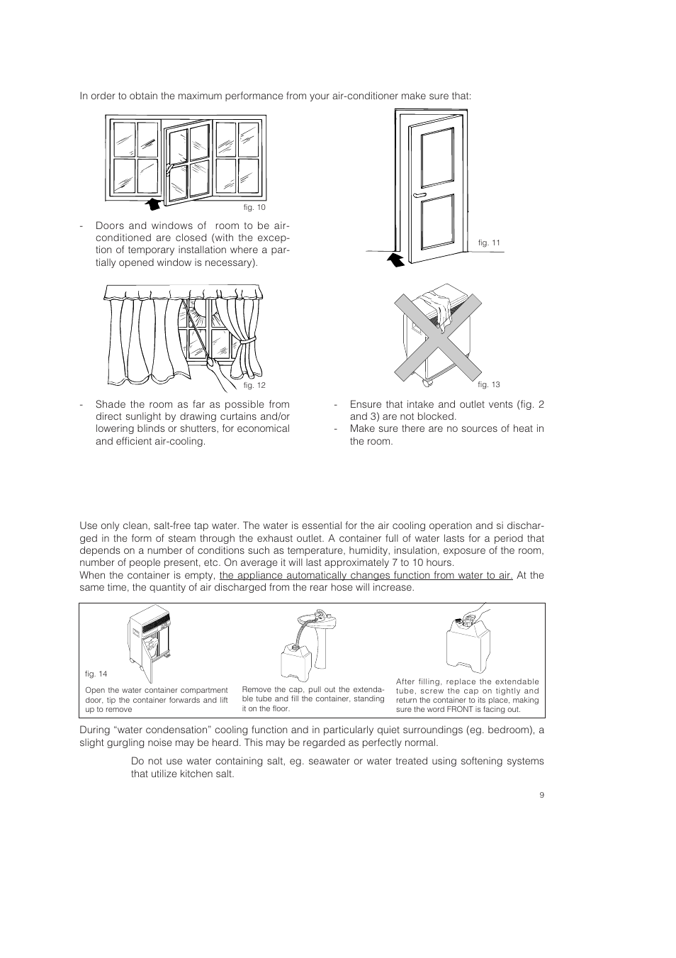 DeLonghi Pinguino PAC 250 U User Manual | Page 9 / 15