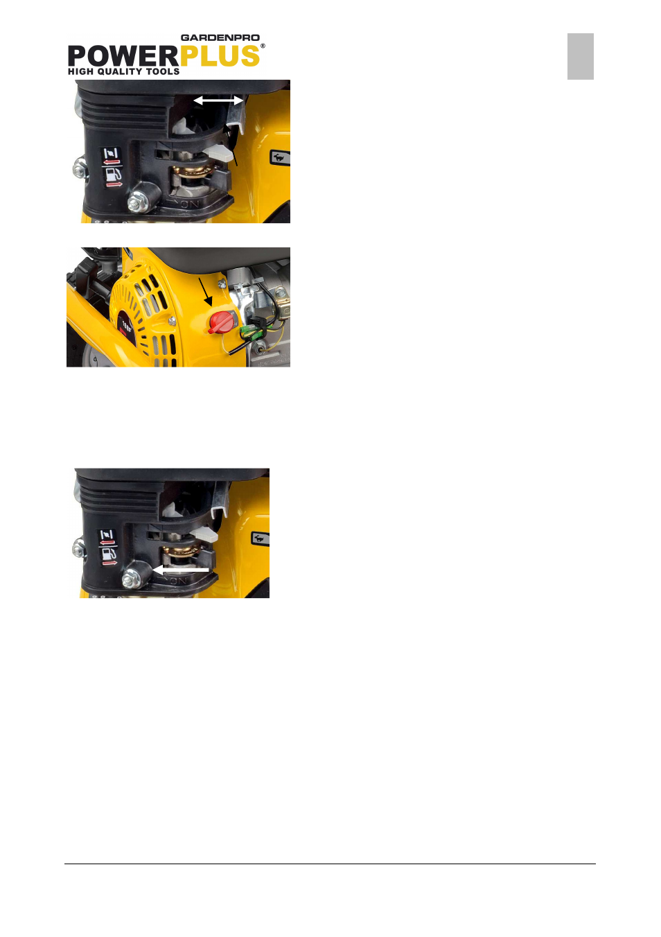 Powerplus POWXG9006 HIGH PRESSURE CLEANER 163CC EN User Manual | Page 11 / 16