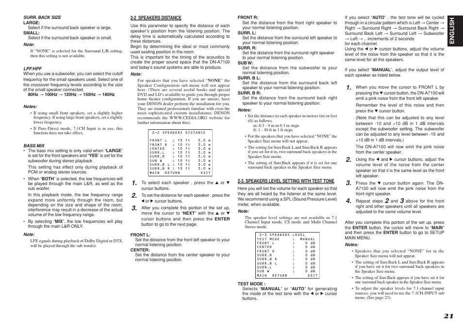 Denon DN-A7100 User Manual | Page 25 / 48