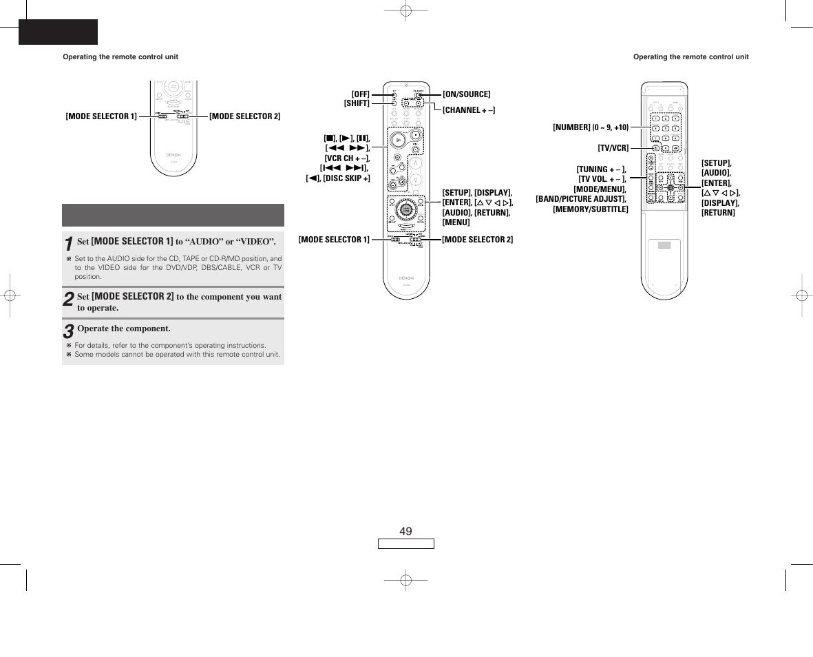 Denon AVR-687 User Manual | Page 52 / 64