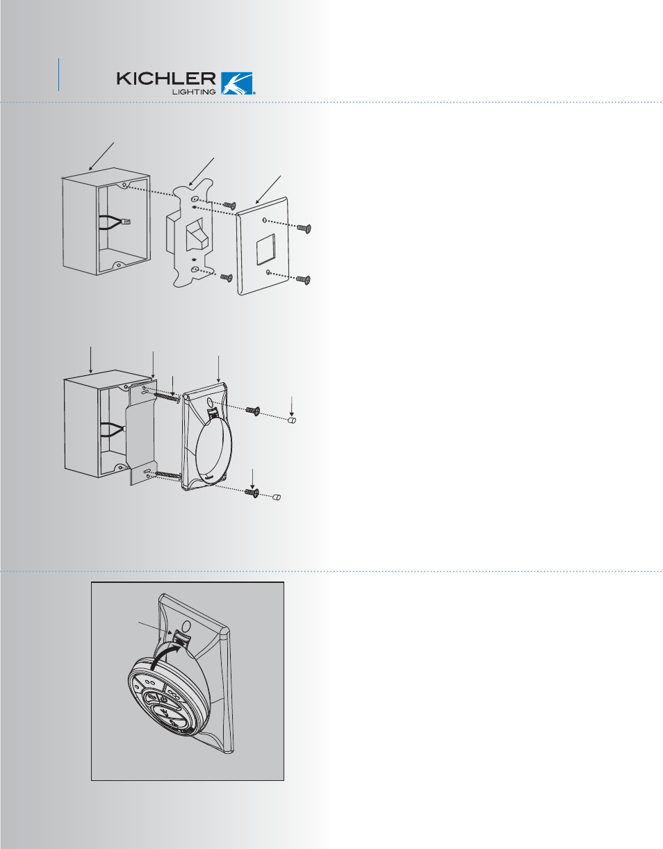 Kcl42-56+1l-300018-p13, Installing the cooltouch | Kichler 300018 User Manual | Page 14 / 15