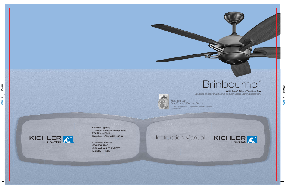 Kichler 300262 User Manual | 14 pages