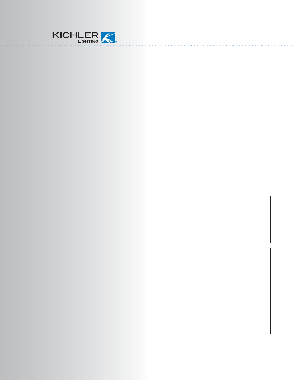 Kcl97-300262-p1 | Kichler 300262 User Manual | Page 2 / 14