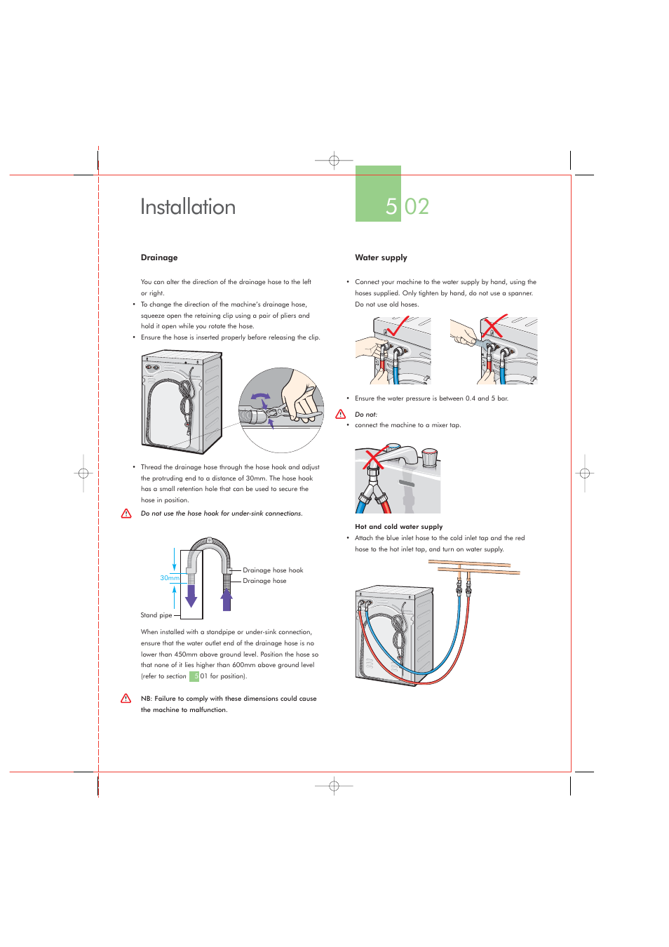 Installation | DYSON CRO2 User Manual | Page 9 / 24